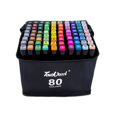 Маркеры Touch Cool для скетчинга, 80 цветов-1