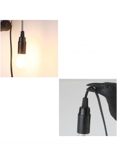 Настенный светильник в форме ворона Raven-3