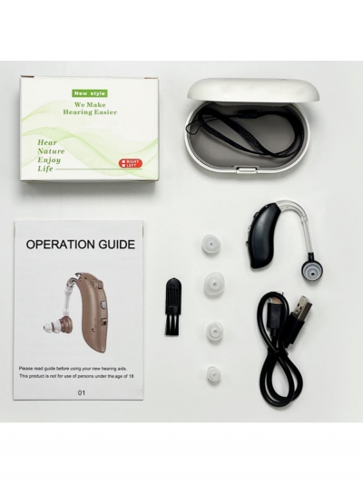 Слуховой аппарат Hearing Aid Z-360, чёрный-1
