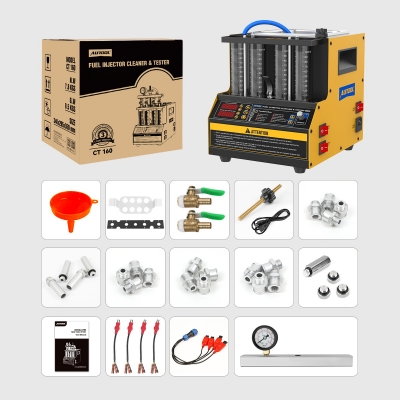 Стенд для очистки и тестирования форсунок AUTOOL CT160-6