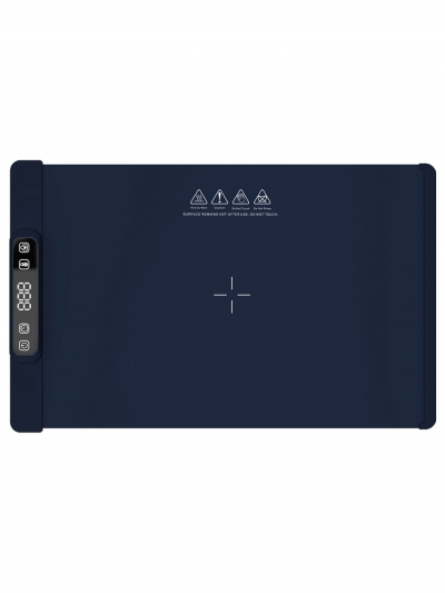 Электрический коврик для подогрева еды 60 см, матово-черный-4