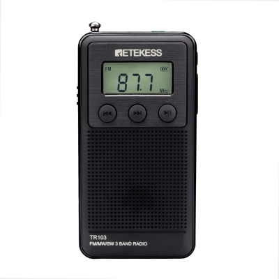 Портативный радиоприемник с mp3 плеером Retekess TR103-7