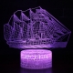 Светодиодный 3D ночник (светильник) Grove Sail-On