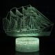 Светодиодный 3D ночник (светильник) Grove Sail-On